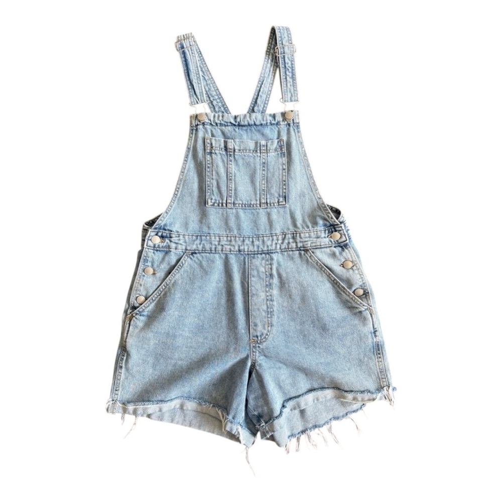 Universal Thread Blue Denim Overalls